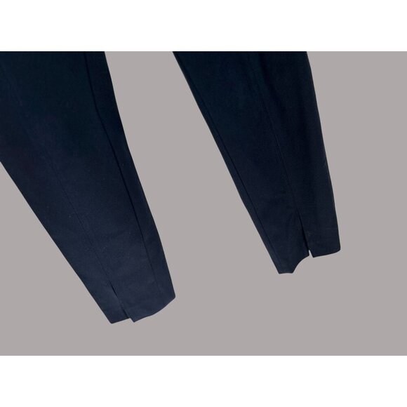 Theory Womens Blue Slim Ankle Pants Size 6 Side Zip Stretch Office Casual - Picture 4 of 8